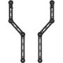 Aisens SPK04U-377 Soporte Universal para Barra de Sonido Negro
